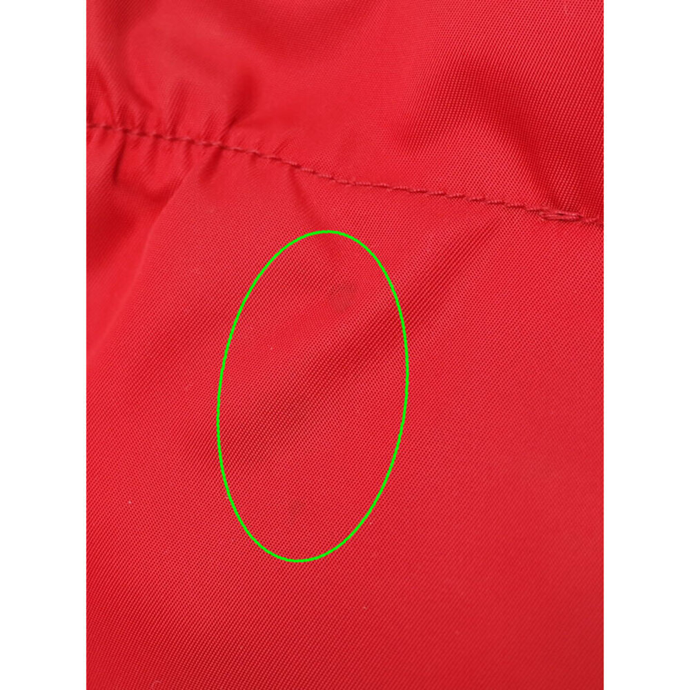 Prada Tessuto Tote Shoulder Bag Red - Picture 4 of 9